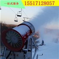 滑雪场设备人工造雪机射程  小型造雪机景区魔毯厂家图3